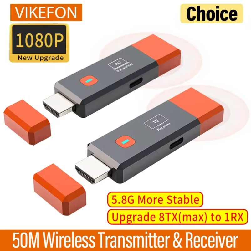 Laptop Accessories Computer - Wireless HDMI-Compatible Video Adapter Transmitter Receiver