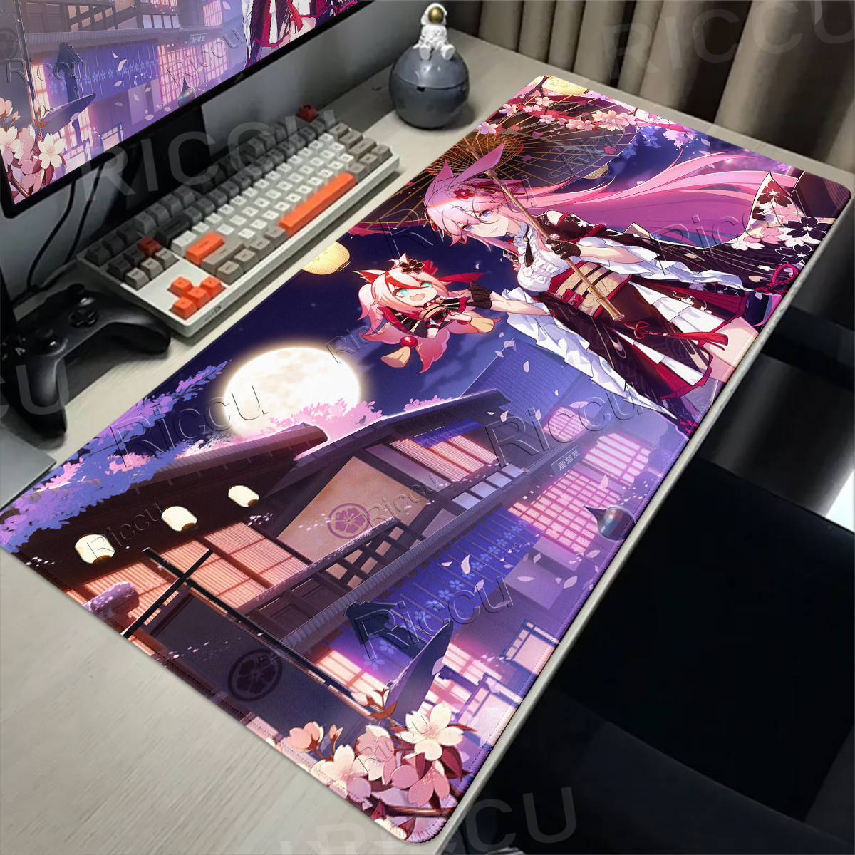 Laptop Accessories For Girls - Mouse Pads Large Laptop Honkai Impact