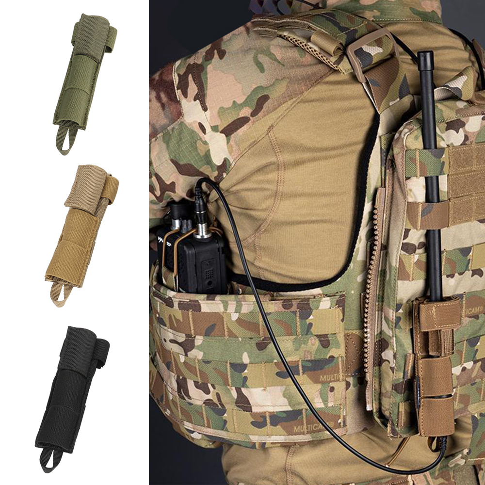 Cable Management Bag - Tactical Radio Antenna Relocation Cable Molle