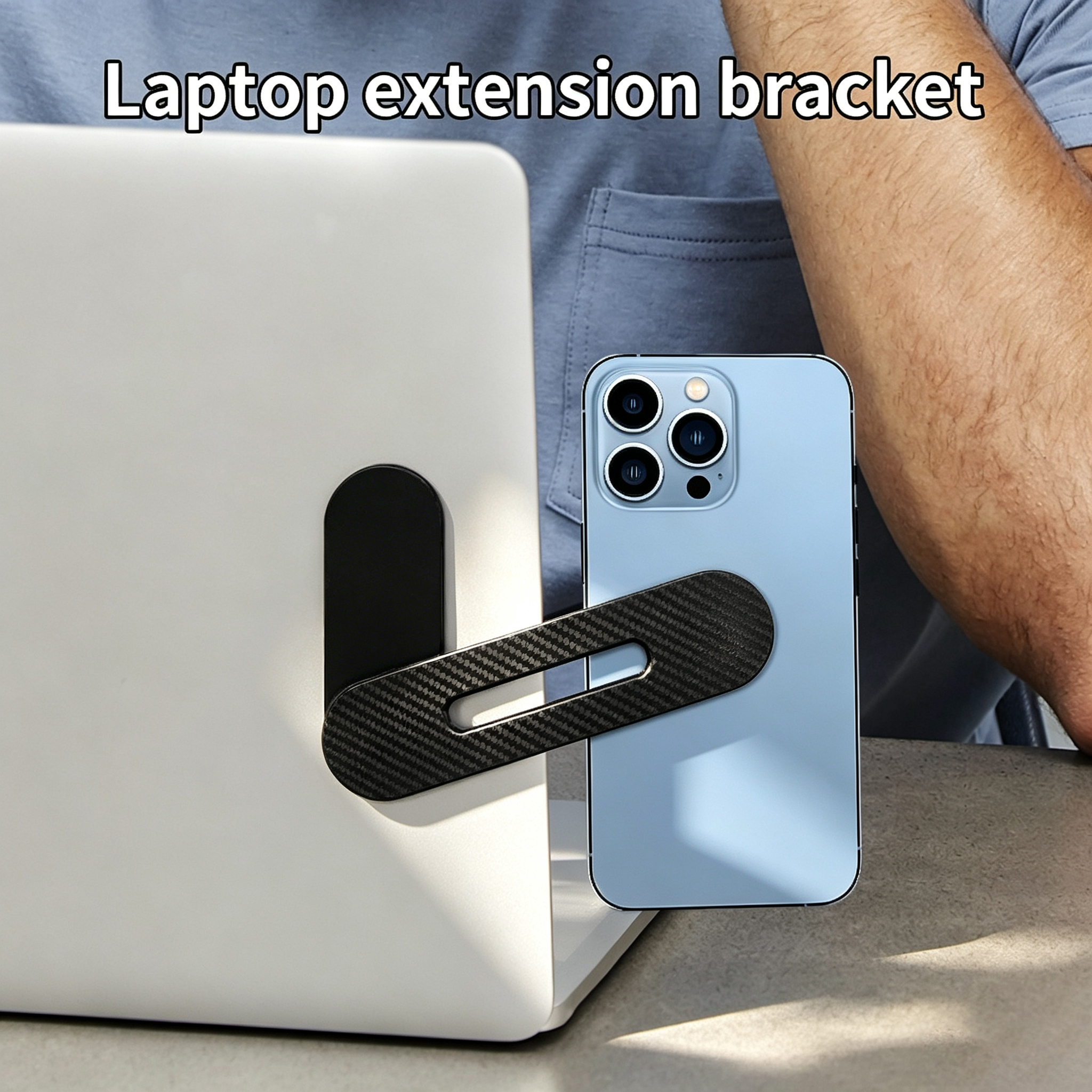 Laptop Accessories Case - 2026 Magnetic Laptop Phone Holder Computer