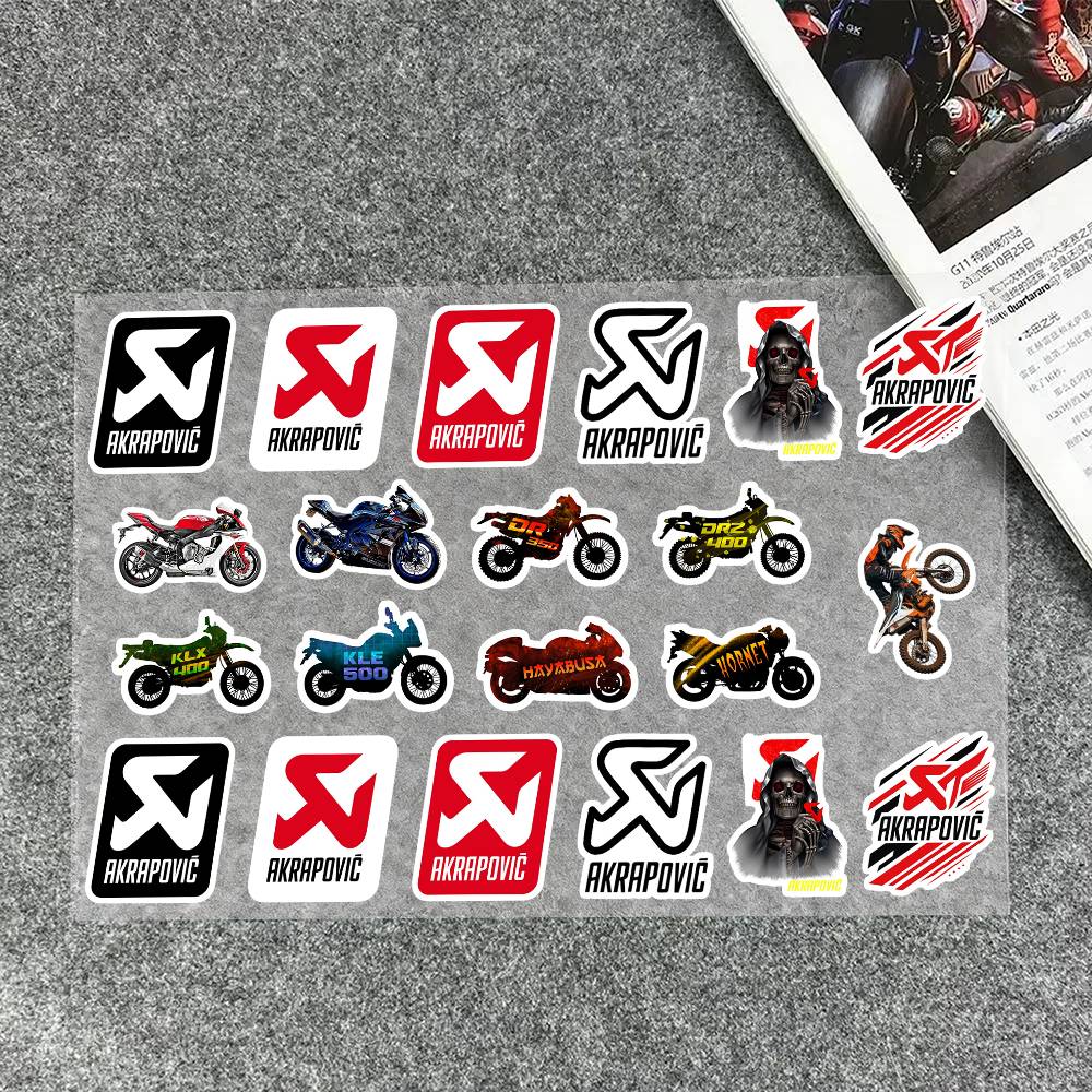 Laptop Accessories Wallpaper - A-AKRAPOVIC-S Stickers Moto Sticker Auto Body