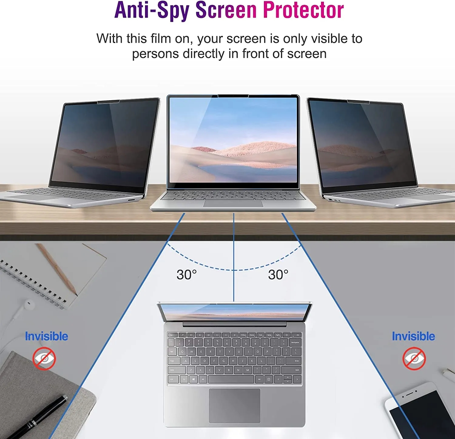 Privacy Film for 2022 Microsof – обзор и цена Privacy Screen Filter