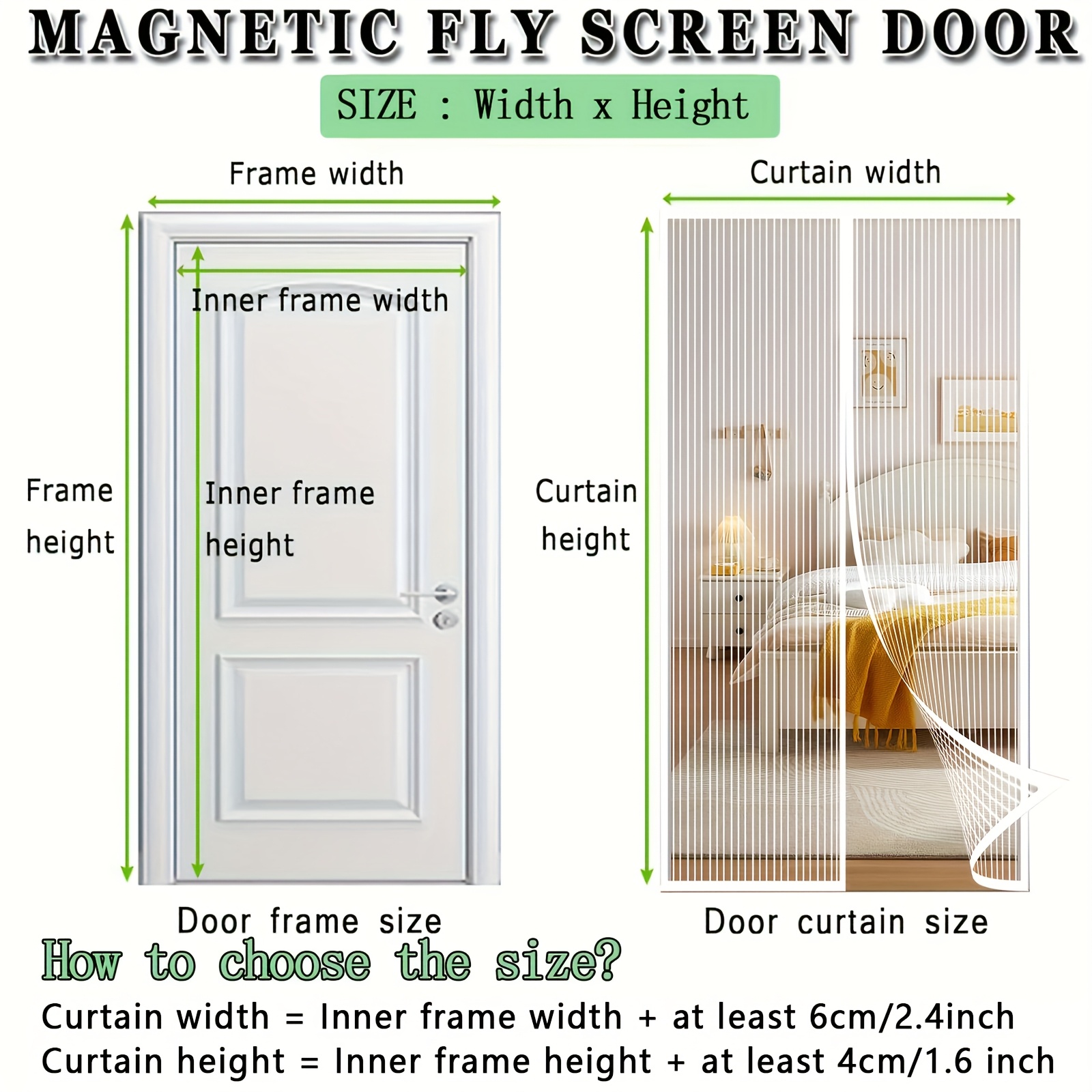Auto-Close Magnetic Mosquito D – обзор и цена Privacy Screen Filter