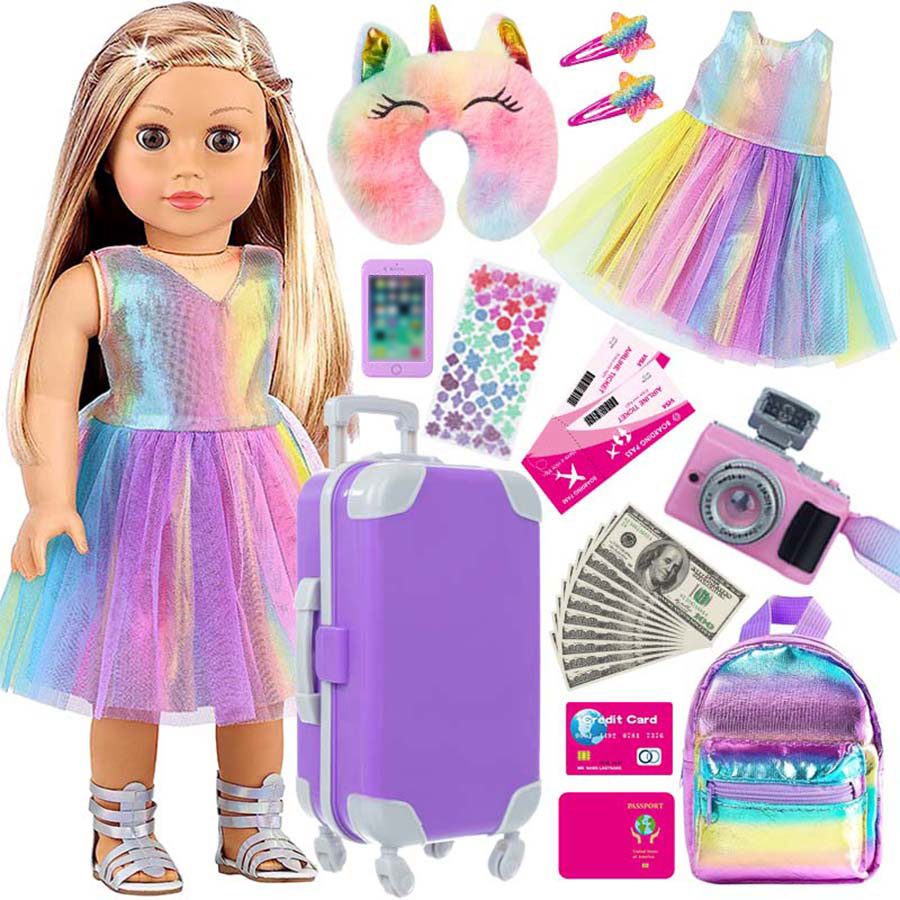 18inch Doll Clothes and Access – обзор и цена Laptop Accessories For Girls