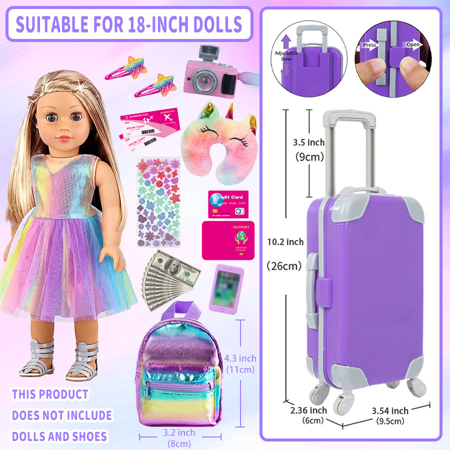 18inch Doll Clothes and Access – обзор и цена Laptop Accessories For Girls
