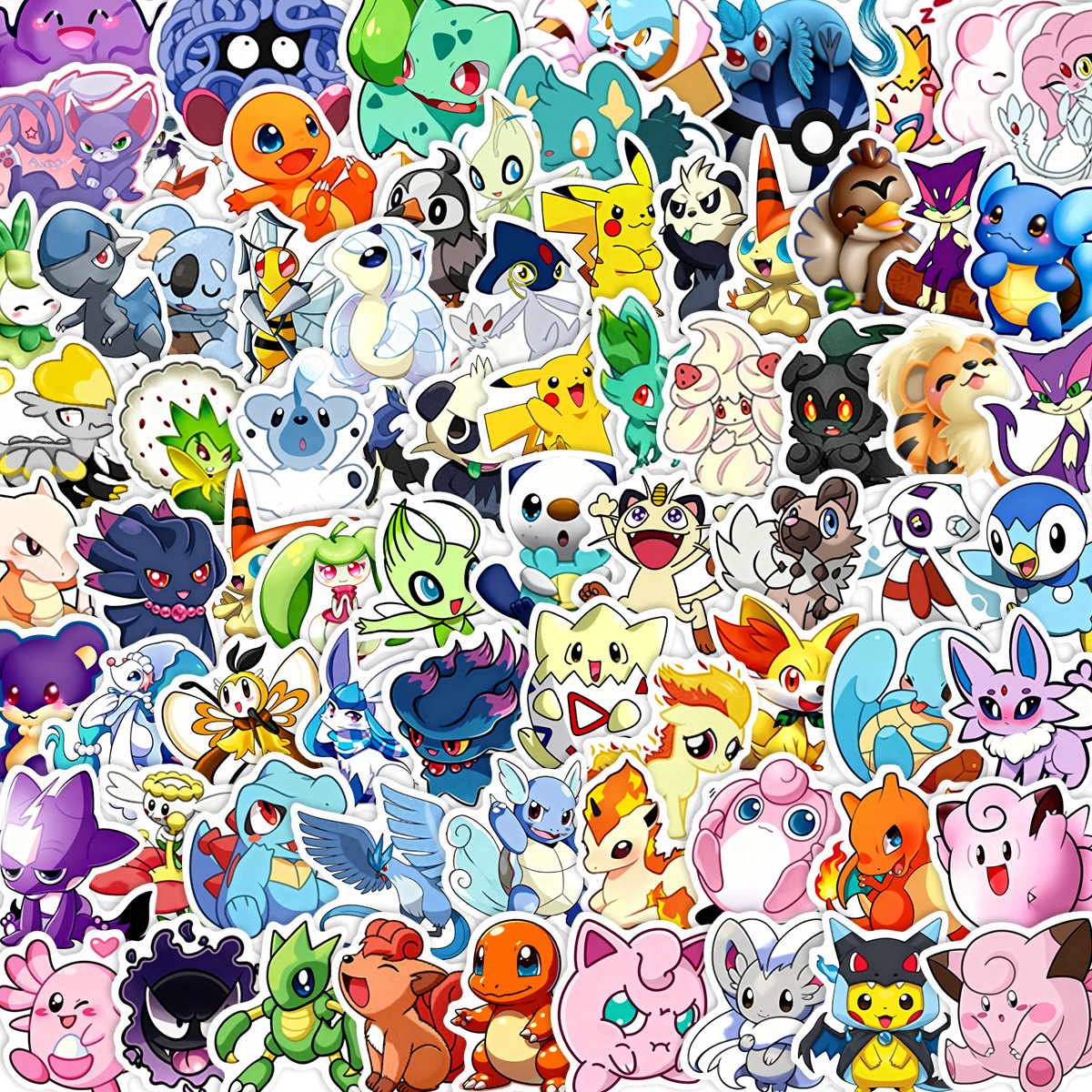 100/200pcs Pokemon Anime Stick – обзор и цена Laptop Accessories And Parts