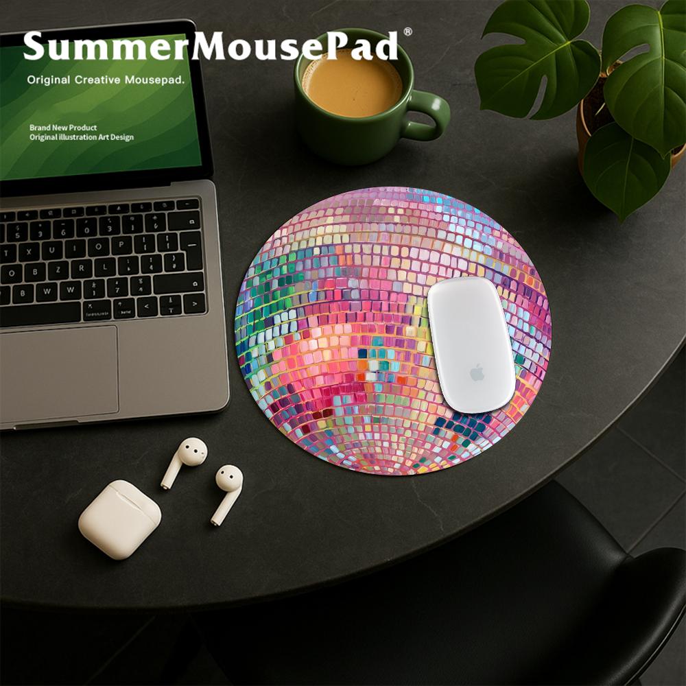 Rubber Round Pink Disco Ball M – обзор и цена Laptop Accessories For Girls