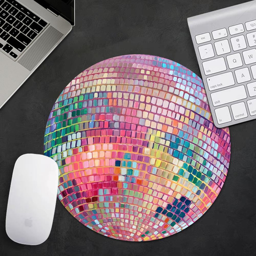 Rubber Round Pink Disco Ball M – обзор и цена Laptop Accessories For Girls