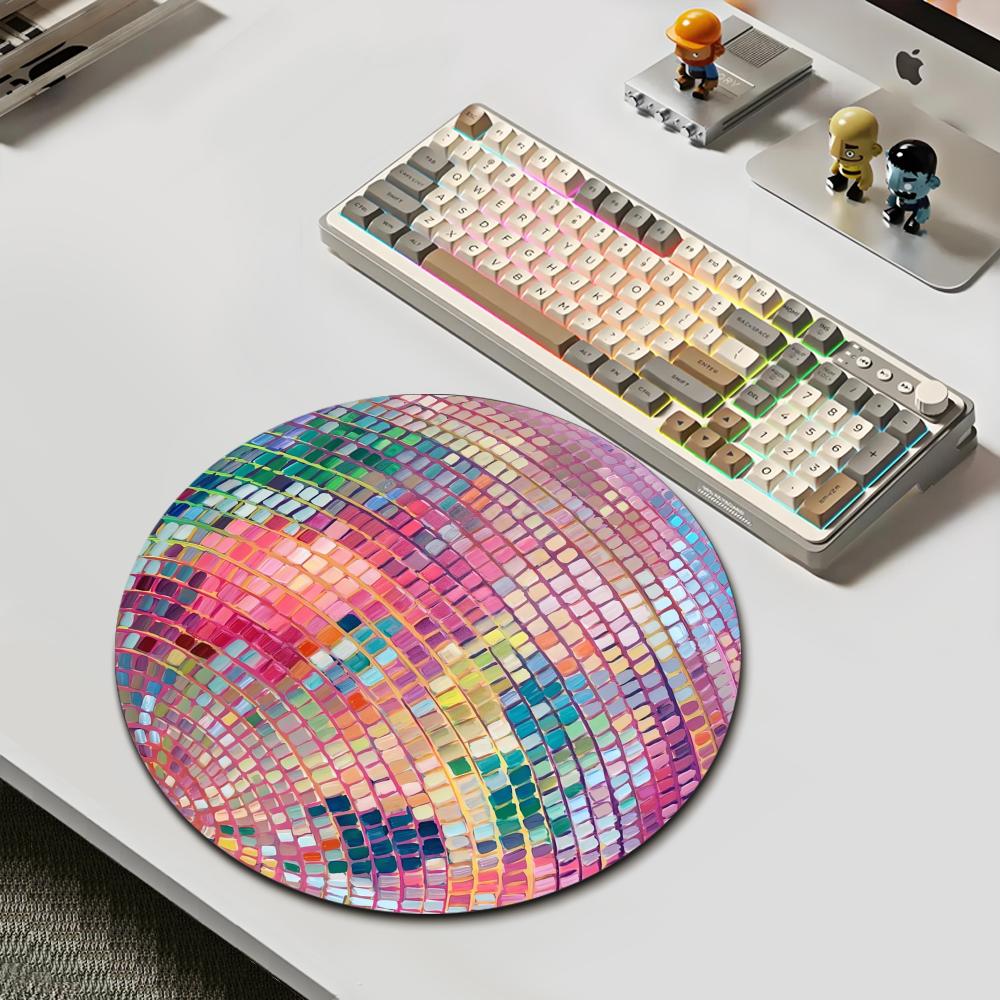 Rubber Round Pink Disco Ball M – обзор и цена Laptop Accessories For Girls