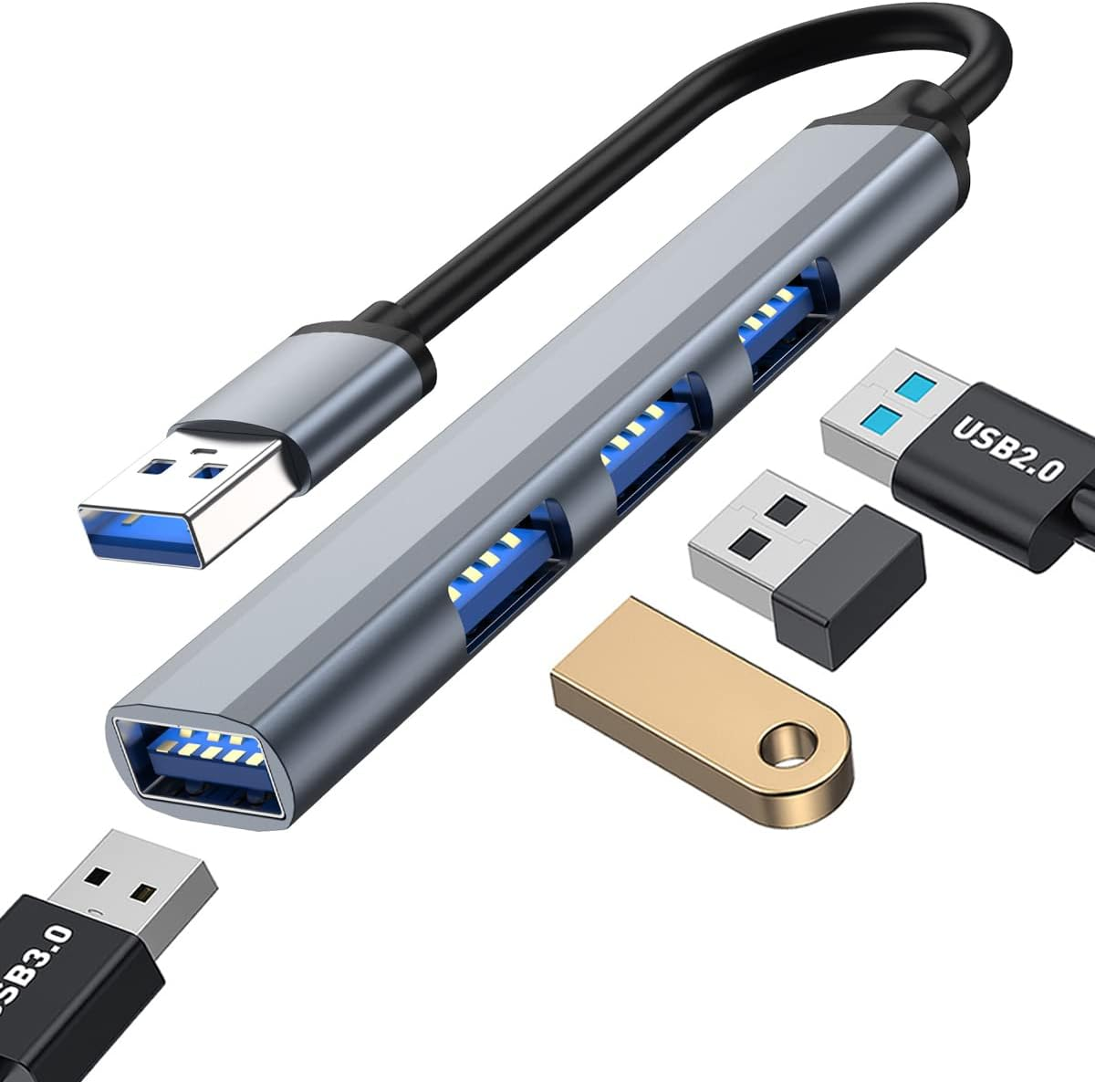 4-Port Multi-Splitter USB Hub  – обзор и цена Apple Accessories Laptop