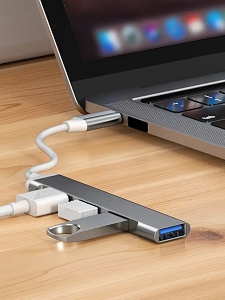 4-Port Multi-Splitter Type C H – обзор и цена Apple Accessories Laptop