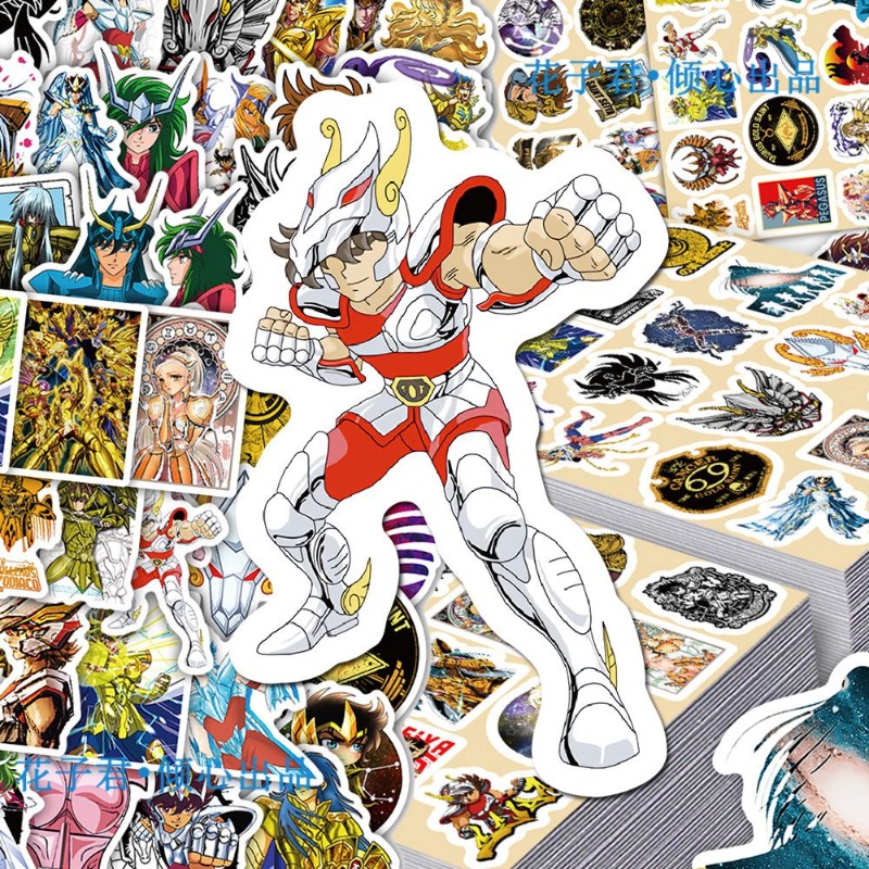 101Pcs Saint Seiya Anime Stick – обзор и цена Laptop Accessories And Parts