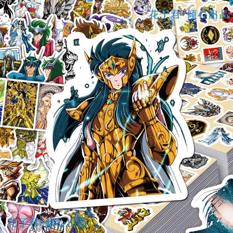 101Pcs Saint Seiya Anime Stick – обзор и цена Laptop Accessories And Parts
