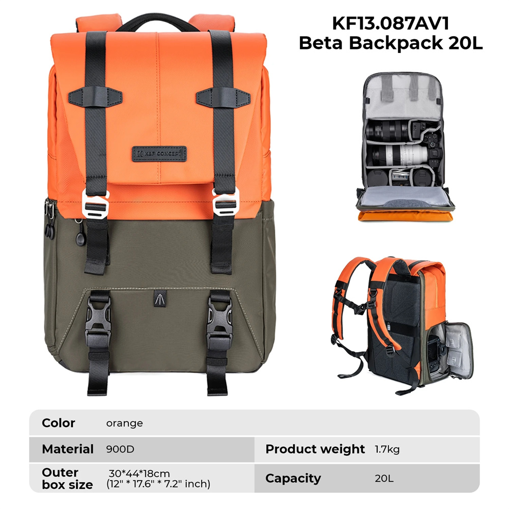 K&F CONCEPT Camera Backpack Tr – обзор и цена Laptop Accessories Case