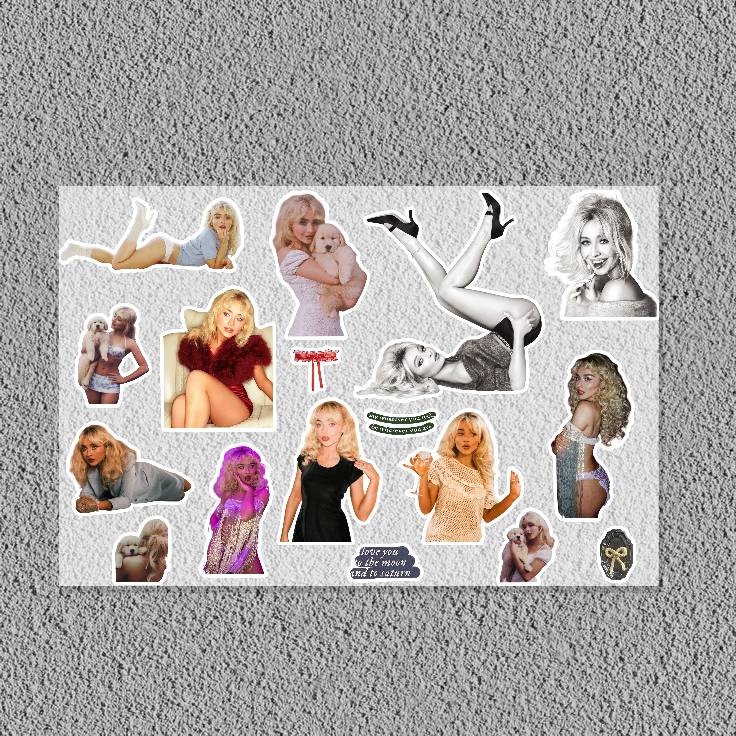 1pc Pop Music Singer Sabrina C – обзор и цена Laptop Accessories Wallpaper
