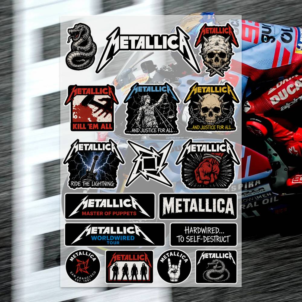 M-Metallica Stickers Moto Stic – обзор и цена Laptop Accessories Wallpaper