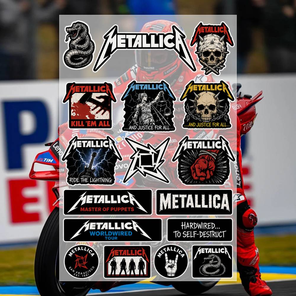 M-Metallica Stickers Moto Stic – обзор и цена Laptop Accessories Wallpaper