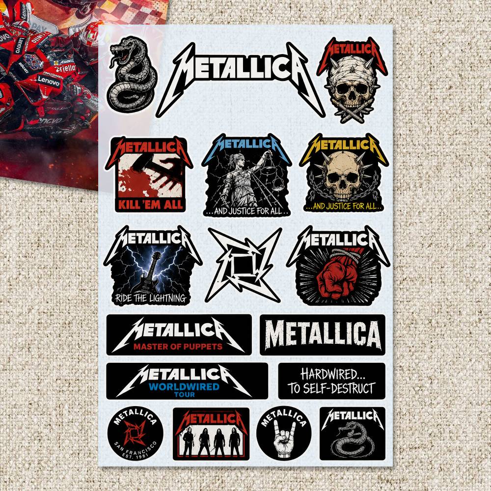 M-Metallica Stickers Moto Stic – обзор и цена Laptop Accessories Wallpaper