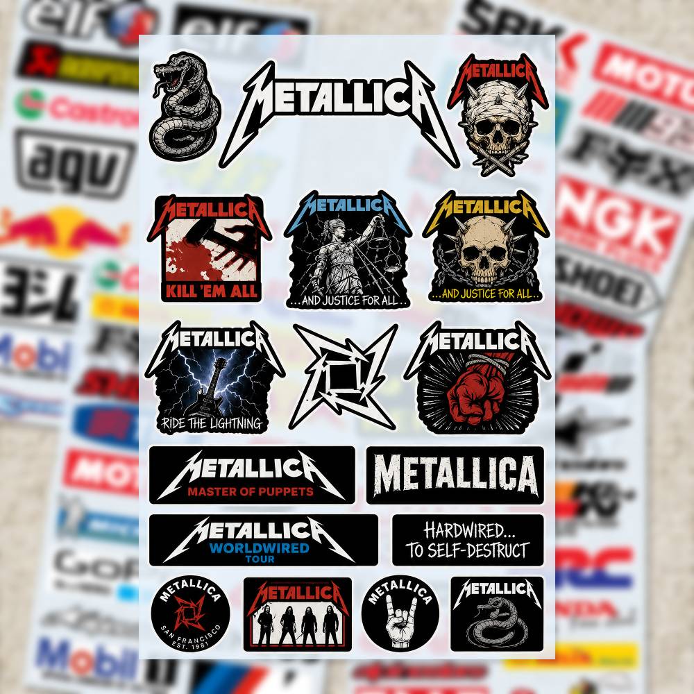 M-Metallica Stickers Moto Stic – обзор и цена Laptop Accessories Wallpaper