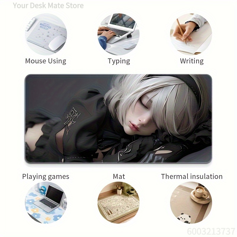 Short Hair Anime Girl Theme Mo – обзор и цена Laptop Accessories For Girls