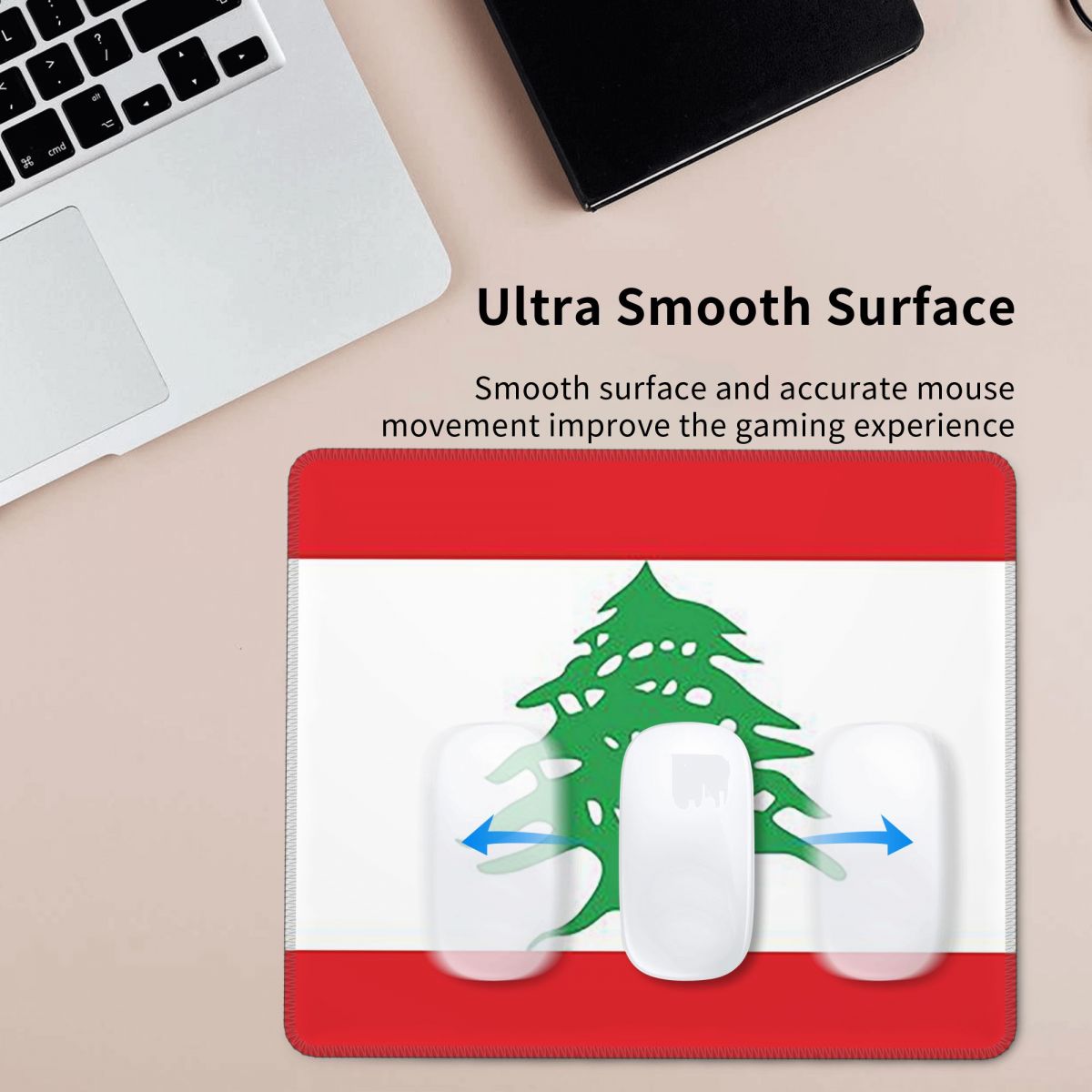 Multi-size Mouse Pad Flag Of L – обзор и цена Laptop Accessories Lebanon