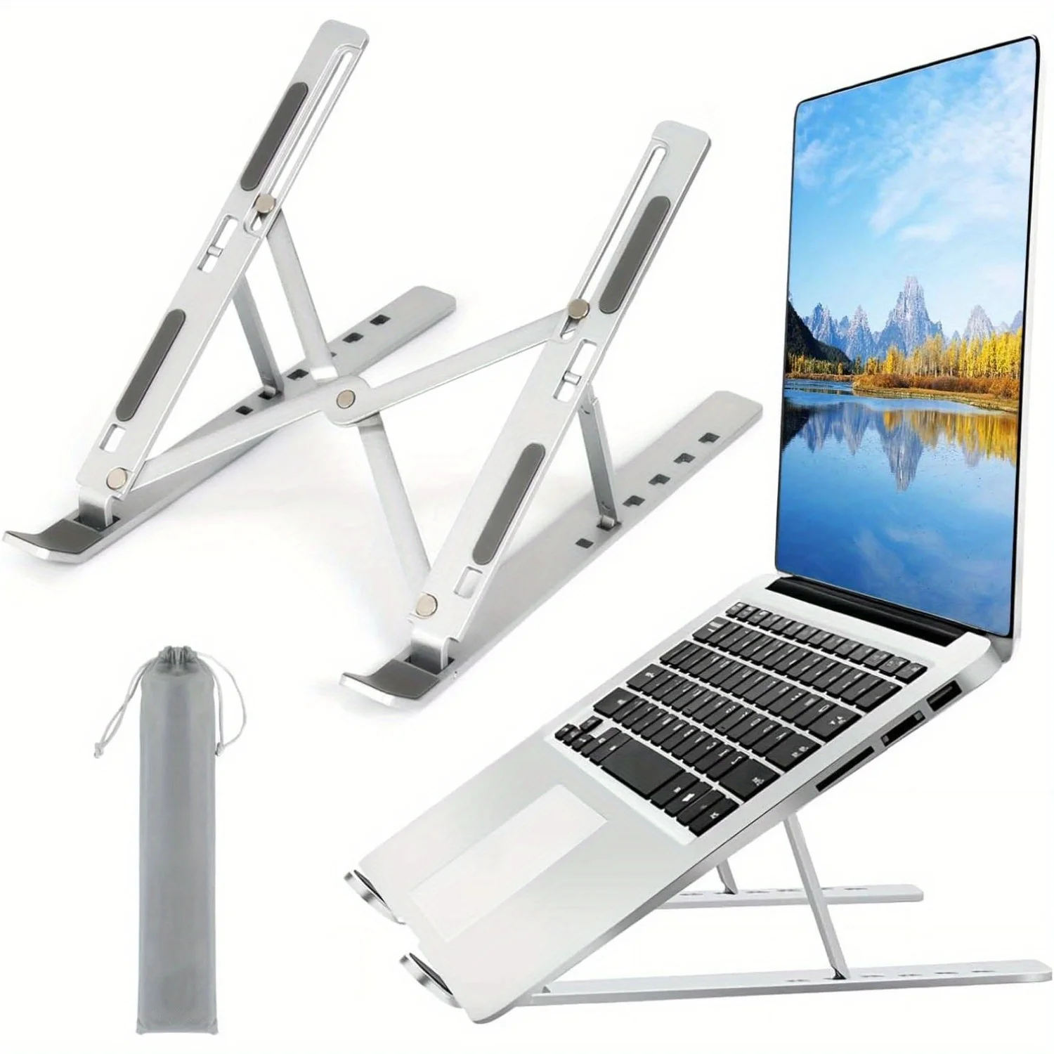 Adjustable Aluminum Laptop Sta – обзор и цена Laptop Accessories Hp