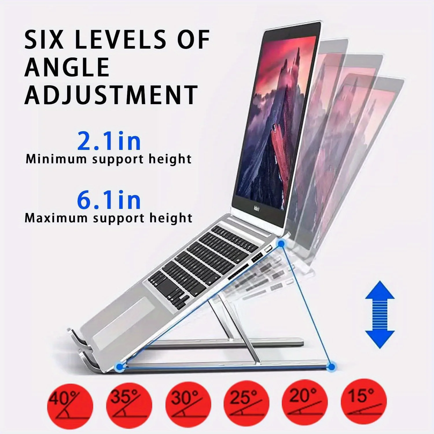 Adjustable Aluminum Laptop Sta – обзор и цена Laptop Accessories Hp