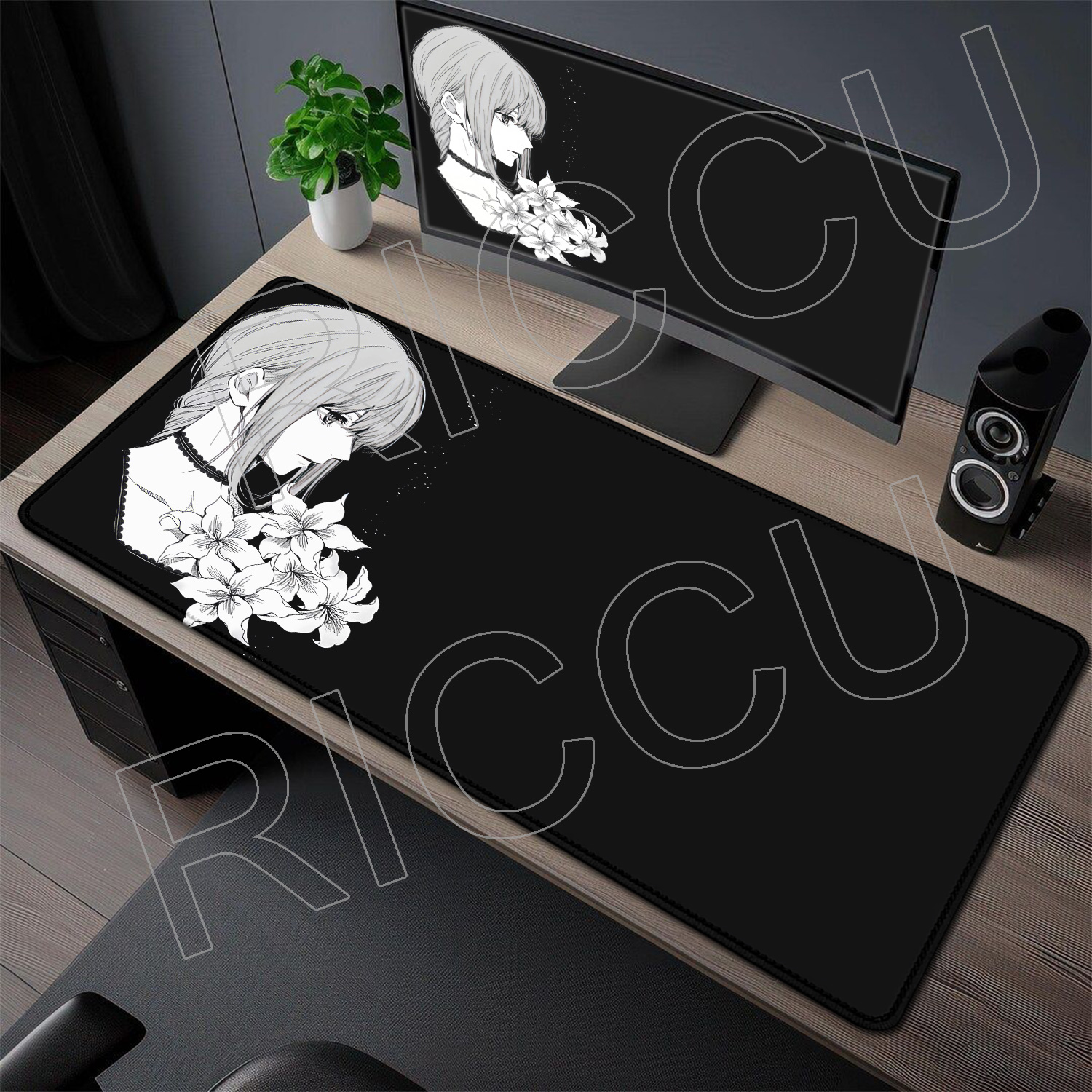 XXL Anime Girl Reze Mouse pad  – обзор и цена Laptop Accessories For Girls