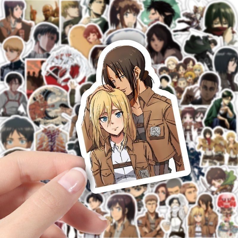 60Pcs Attack on Titan Anime St – обзор и цена Laptop Accessories Case