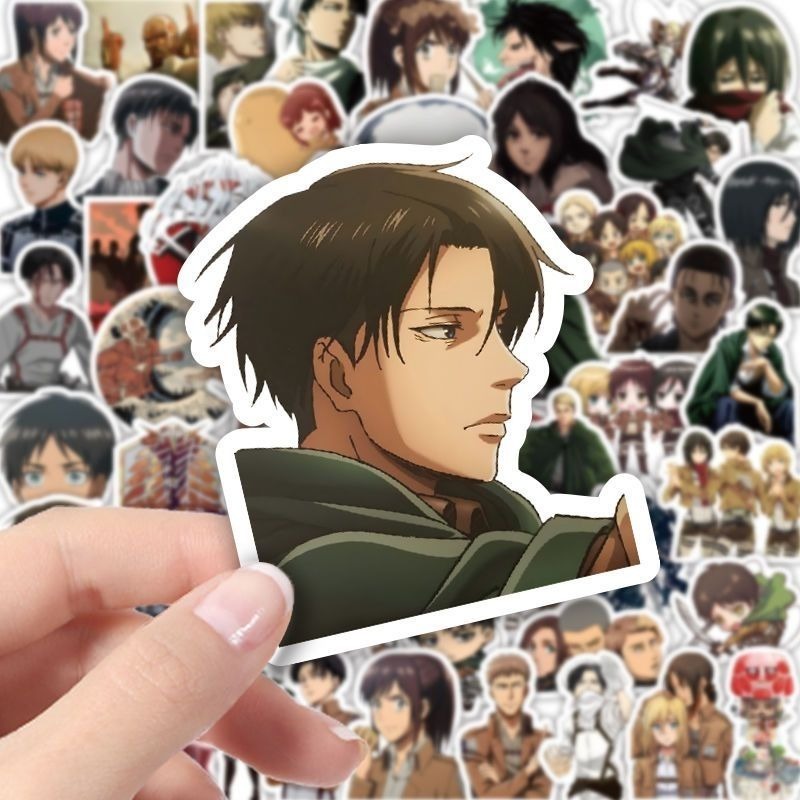 60Pcs Attack on Titan Anime St – обзор и цена Laptop Accessories Case