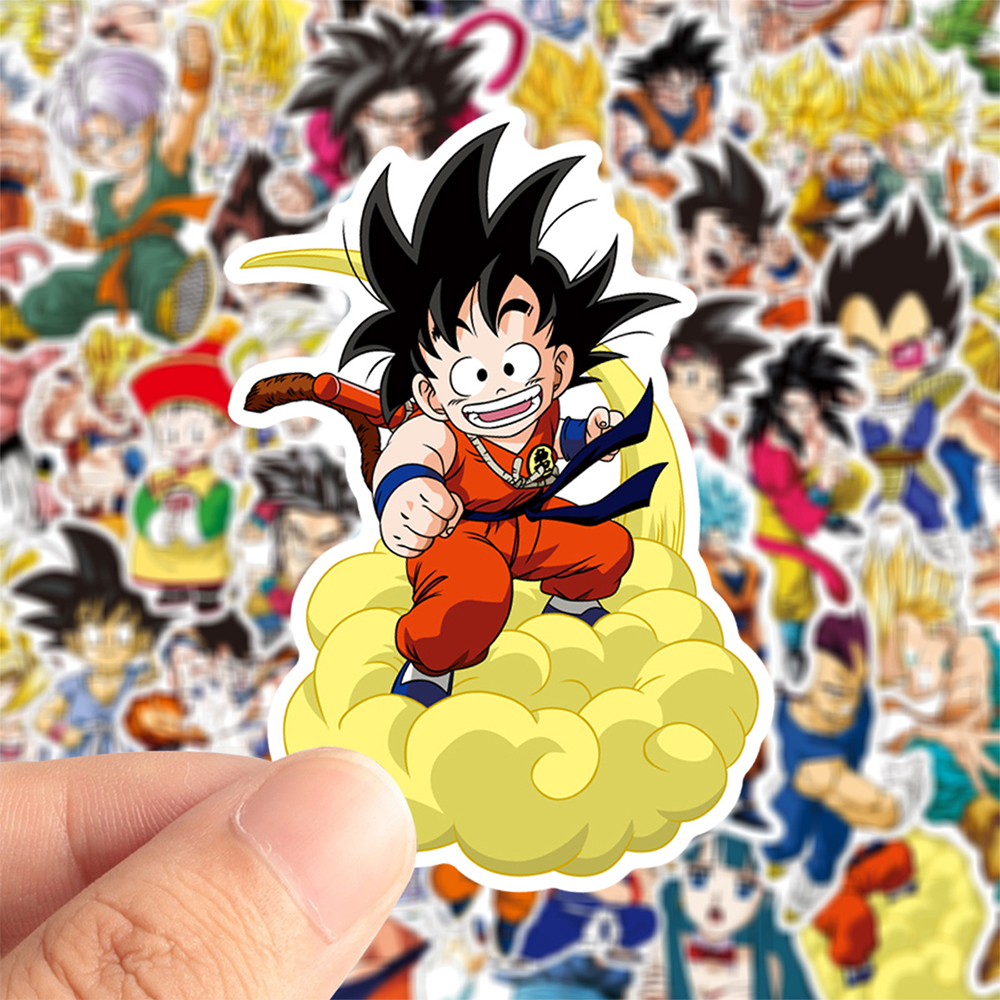 50pcs Anime Dragon Ball Sticke – обзор и цена Laptop Accessories And Parts