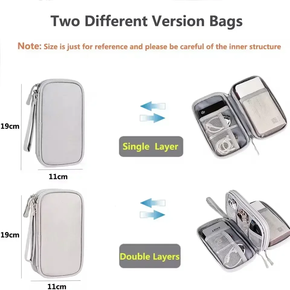 Travel Cable Bag Portable Digi – обзор и цена Cable Management Bag