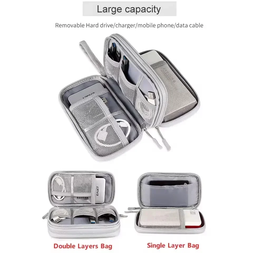 Travel Cable Bag Portable Digi – обзор и цена Cable Management Bag