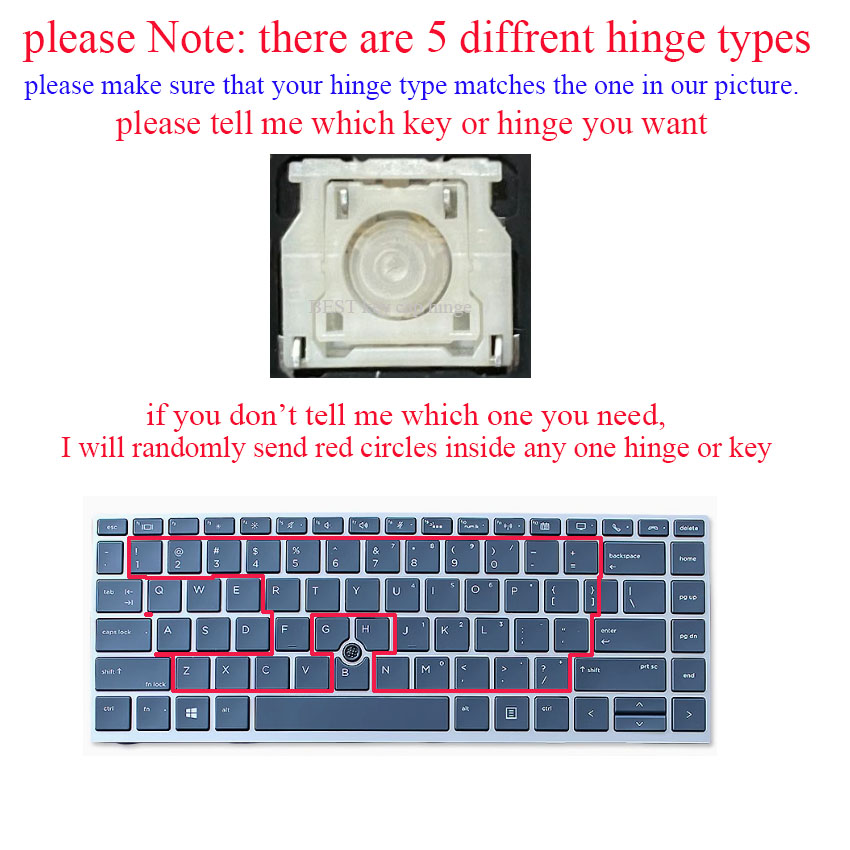 Key cap hinges Scissor Butterf – обзор и цена Laptop Accessories Hp