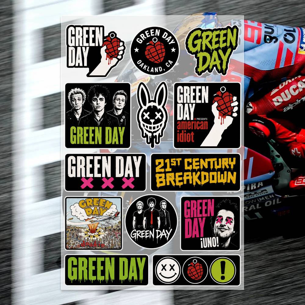 G-Green Day Stickers Moto Stic – обзор и цена Laptop Accessories Wallpaper