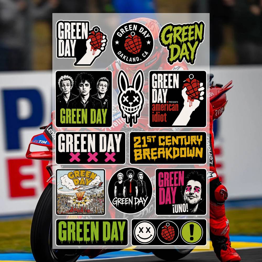 G-Green Day Stickers Moto Stic – обзор и цена Laptop Accessories Wallpaper