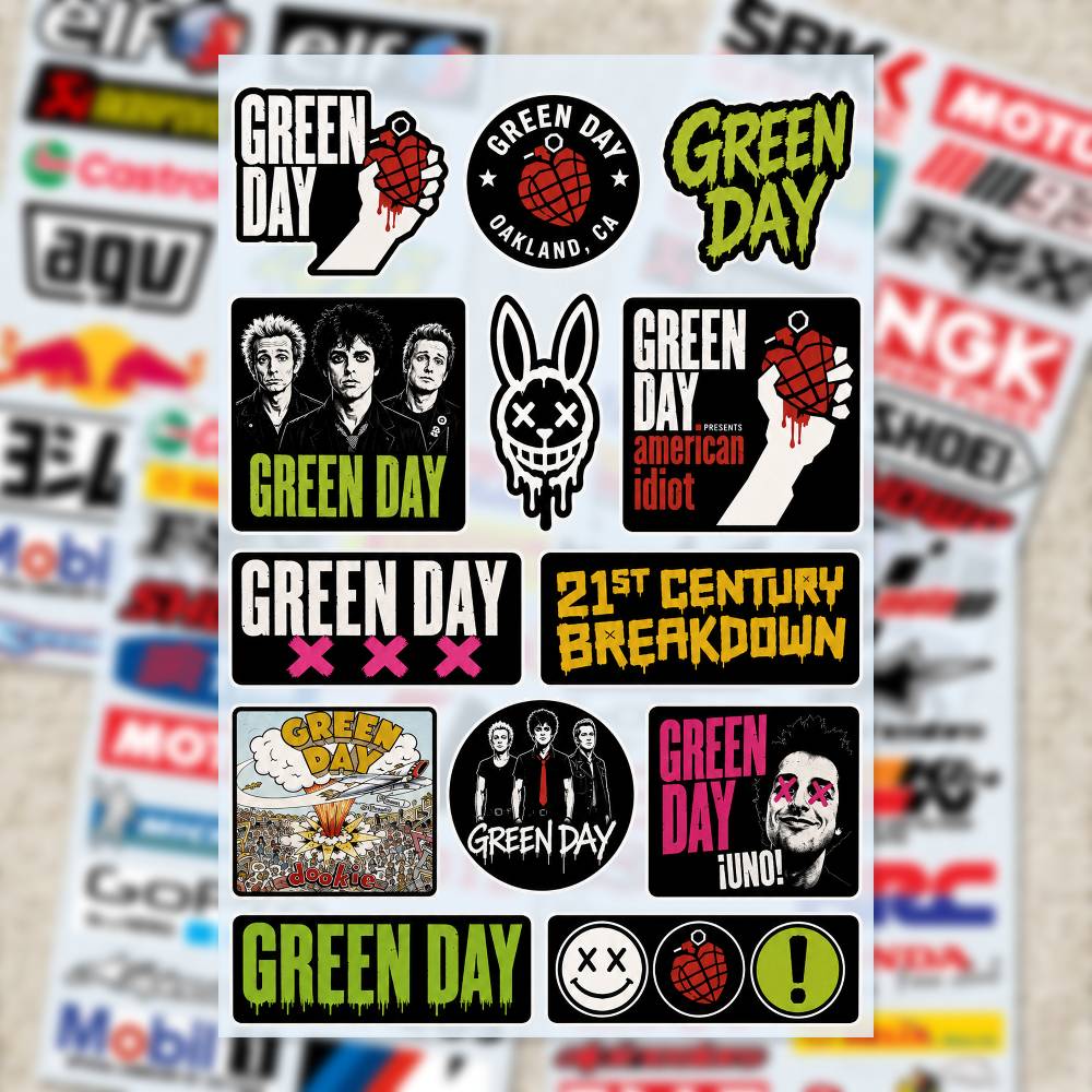G-Green Day Stickers Moto Stic – обзор и цена Laptop Accessories Wallpaper