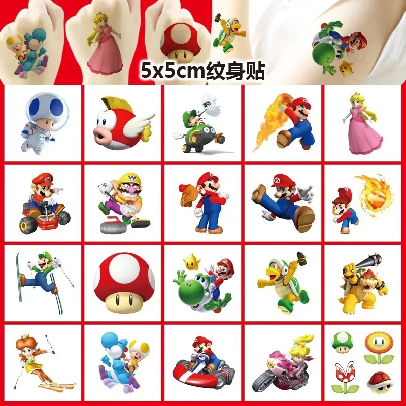 20PCS 5CM*5CM Cartoon Mario Br – обзор и цена Laptop Accessories And Parts