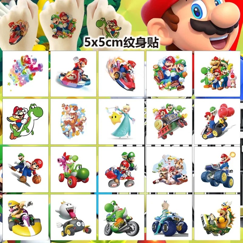 20PCS 5CM*5CM Cartoon Mario Br – обзор и цена Laptop Accessories And Parts