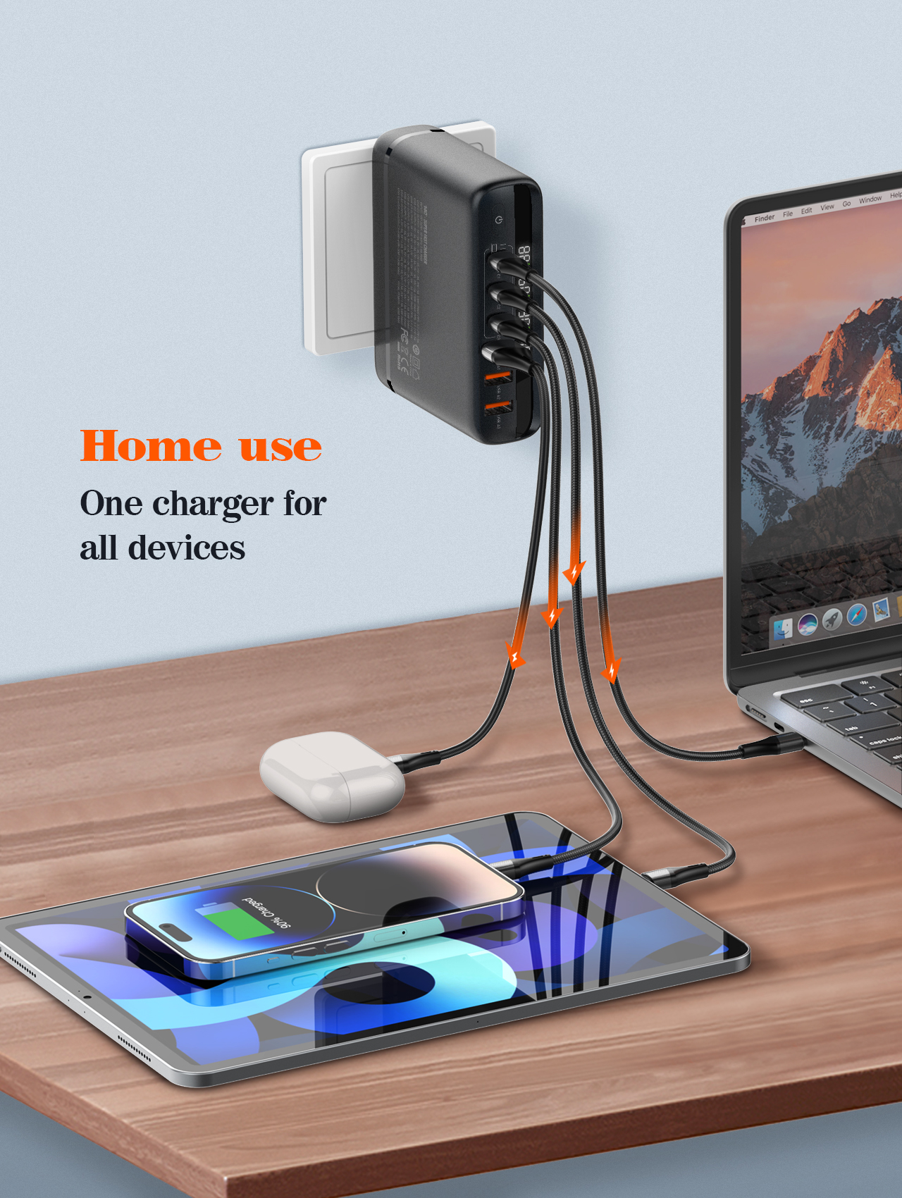 140W GaN USB C Charger PD 100W – обзор и цена Laptop Accessories Uk