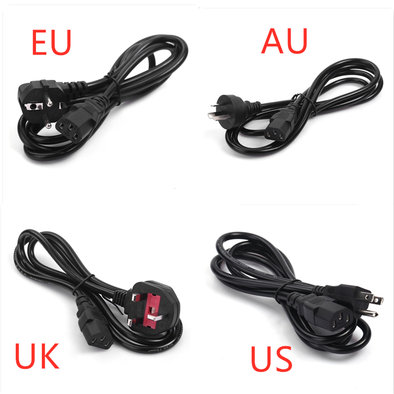 Durable 3-Prong 1.2m EU US AU  – обзор и цена Laptop Accessories Uk