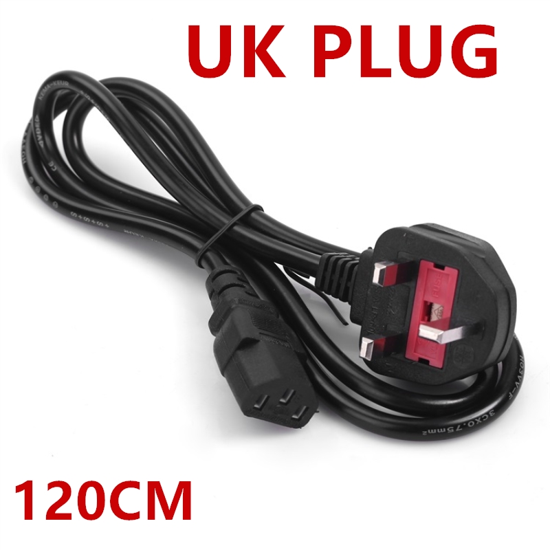 Durable 3-Prong 1.2m EU US AU  – обзор и цена Laptop Accessories Uk