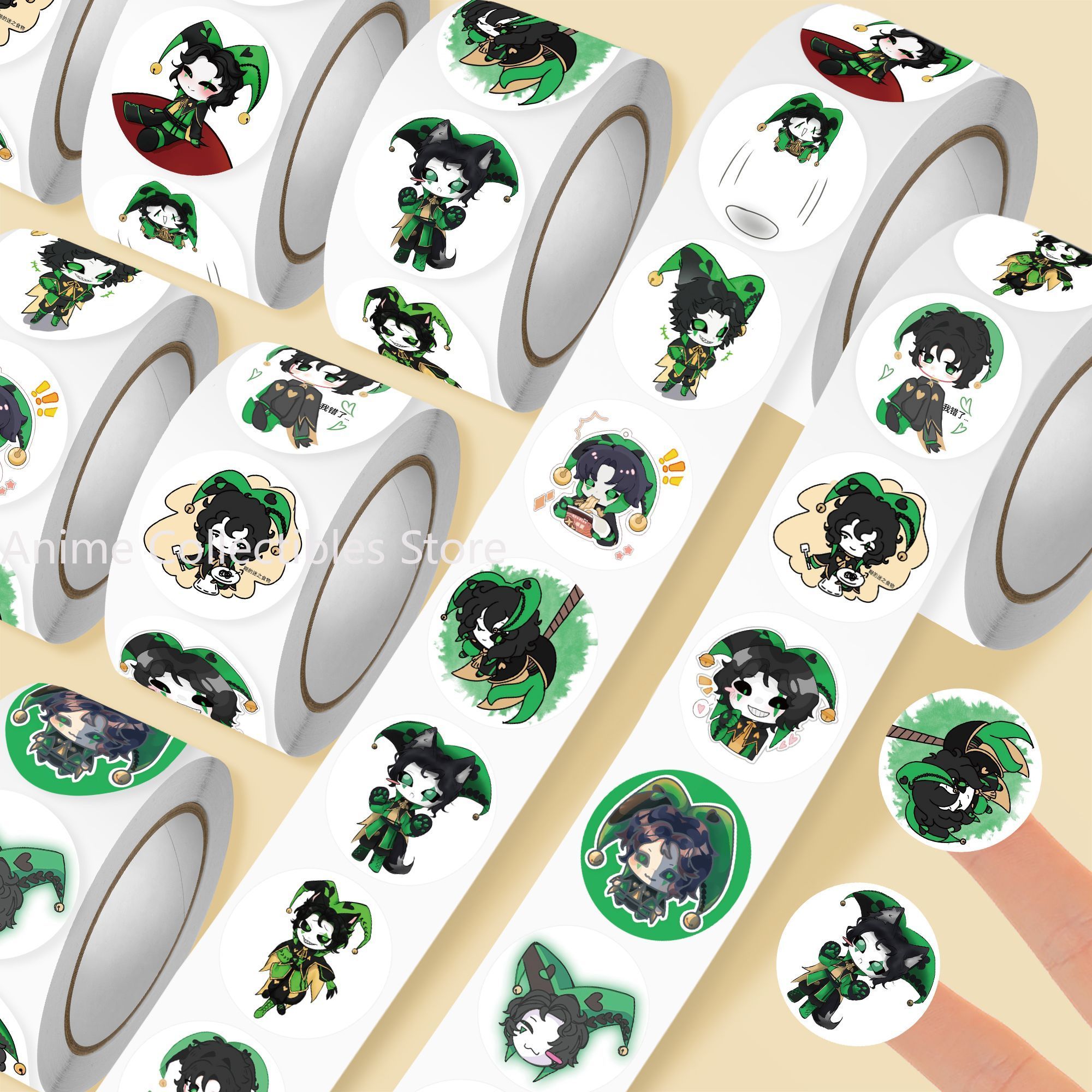 500Pc/Roll Anime The Freak Cir – обзор и цена Laptop Accessories And Parts