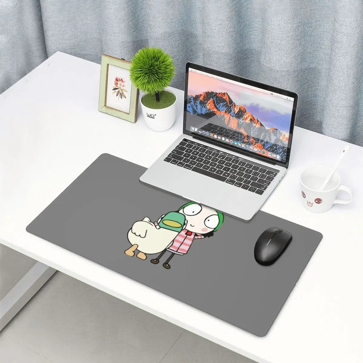 Large Mouse Pad Sarah And Duck – обзор и цена Laptop Accessories To Have