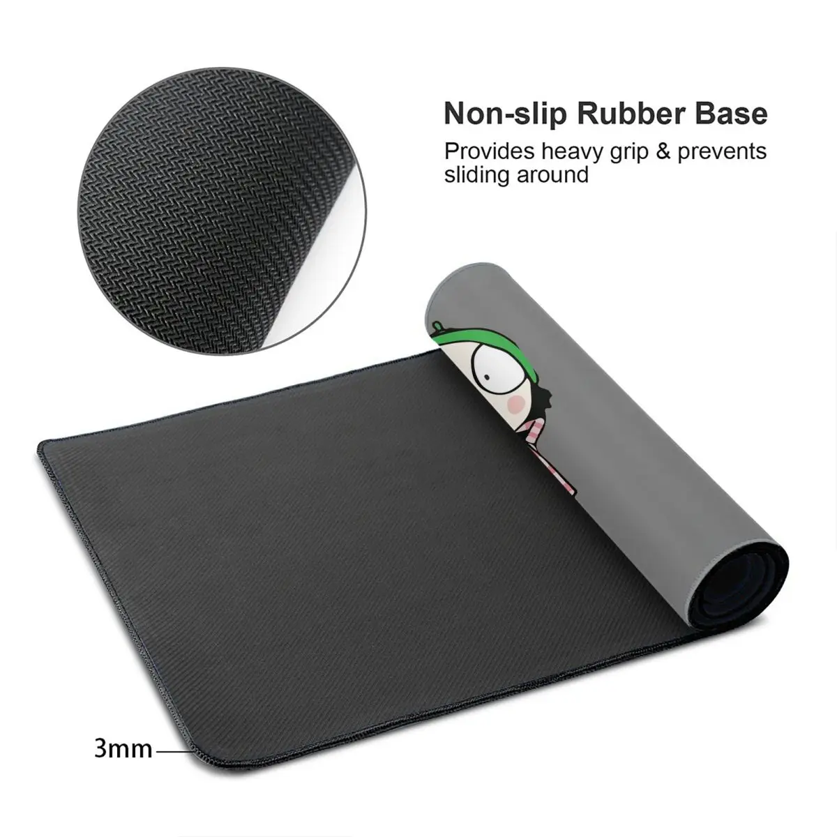 Large Mouse Pad Sarah And Duck – обзор и цена Laptop Accessories To Have