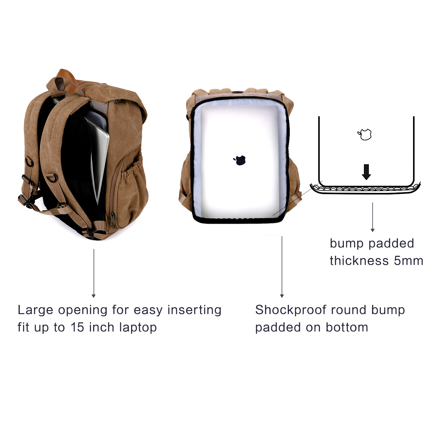 BAGSMART Camera Bag DSLR Photo – обзор и цена Laptop Accessories Case