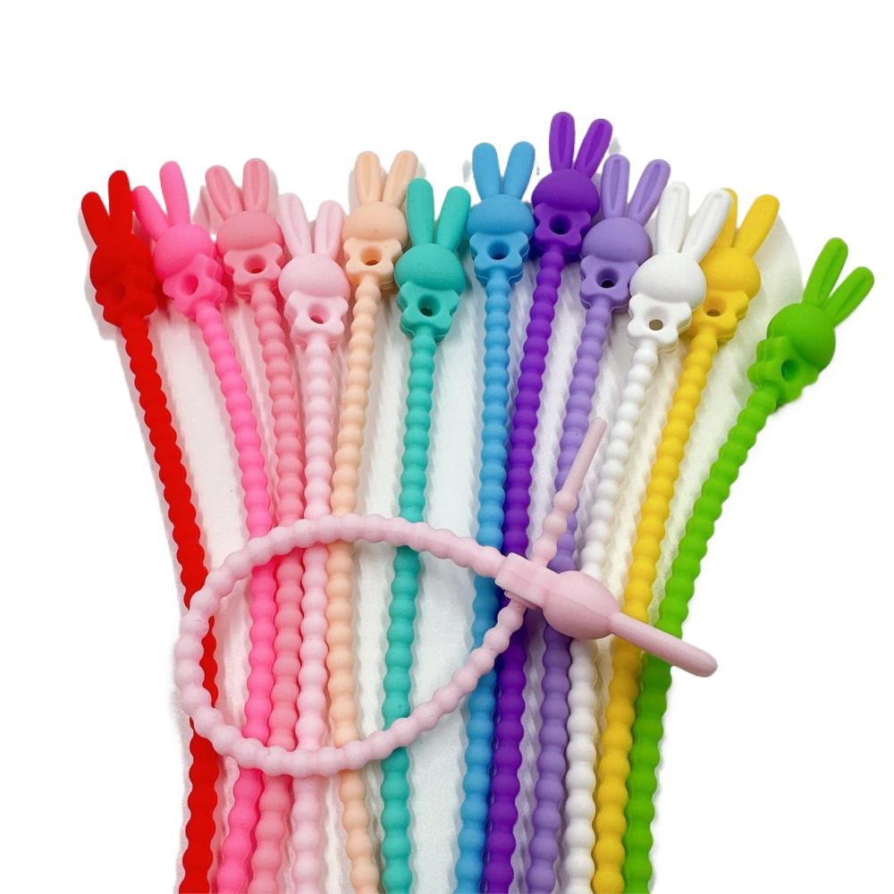 10Pcs Flower Star Silicone Cab – обзор и цена Cable Management Bag