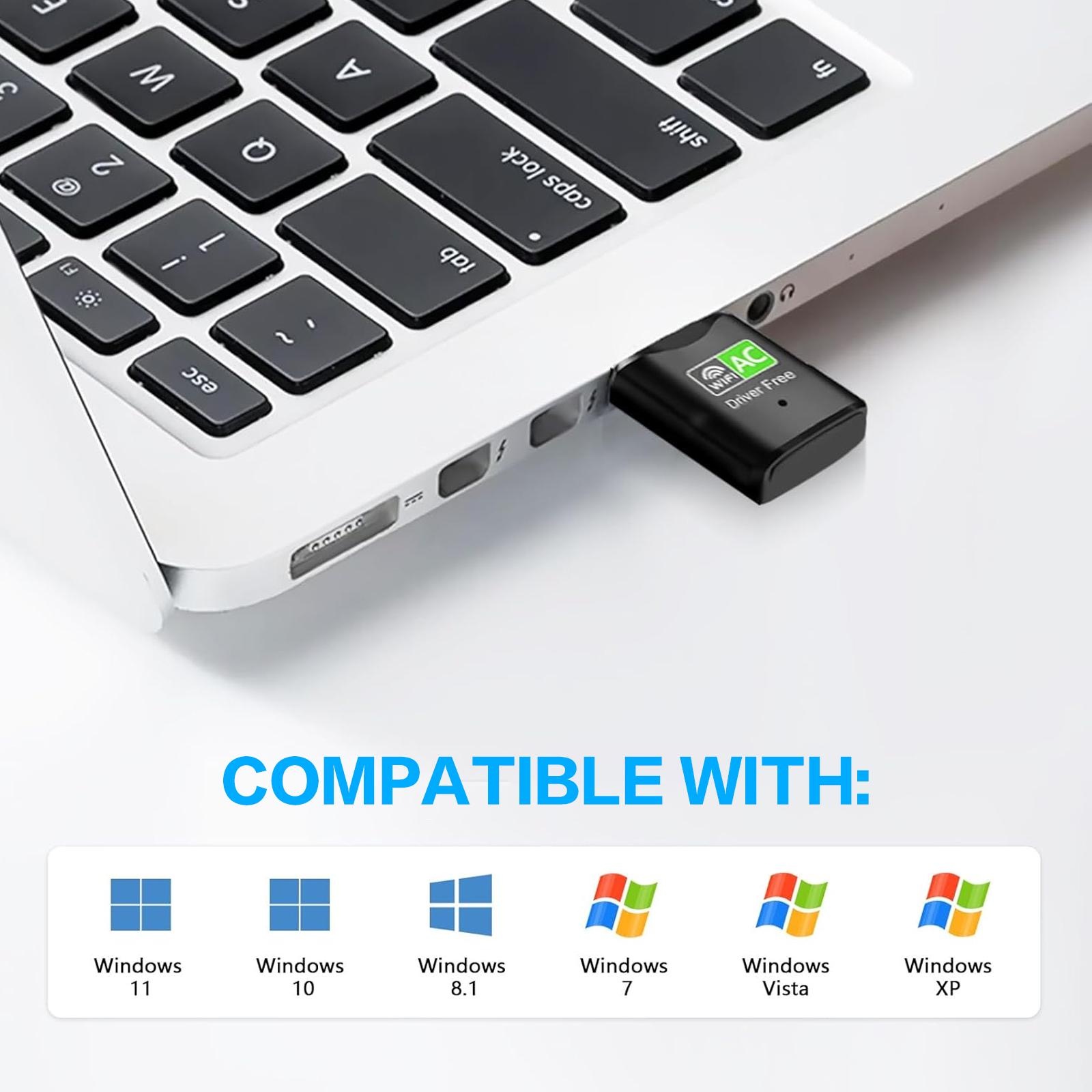 AC600 USB WiFi Adapter, Dual B – обзор и цена Laptop Accessories Computer
