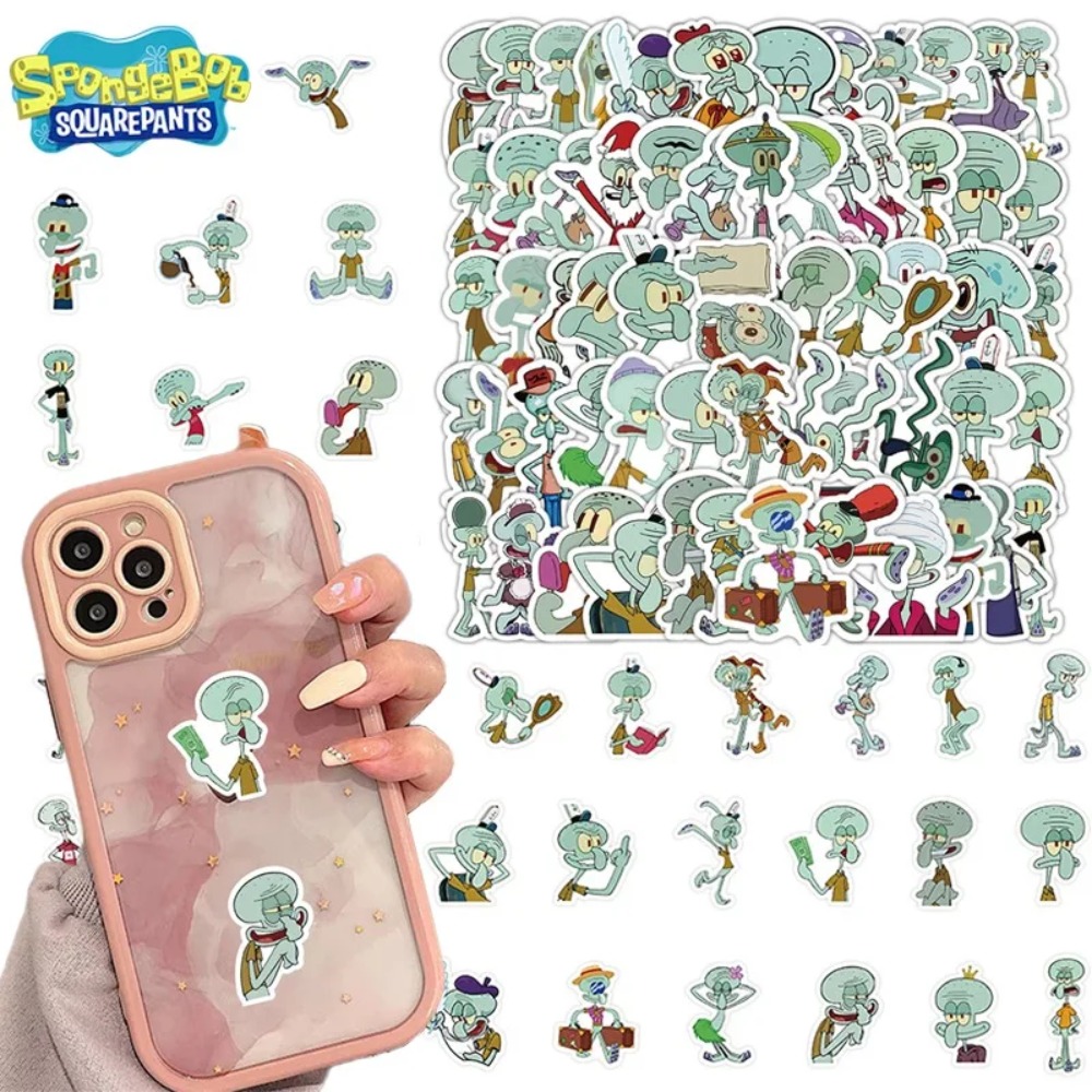 60Pcs SpongeBob Squidward Tent – обзор и цена Laptop Accessories Case