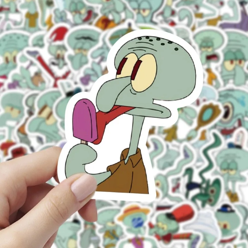 60Pcs SpongeBob Squidward Tent – обзор и цена Laptop Accessories Case